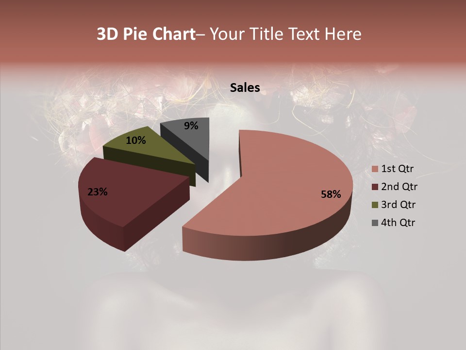 Shadow Hair Studio PowerPoint Template