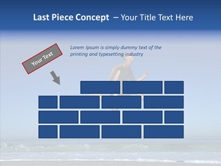 Man Outdoor Fitness PowerPoint Template