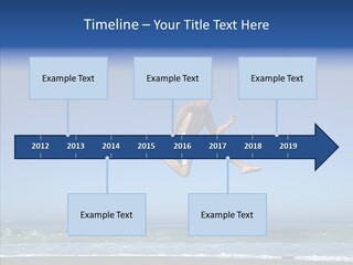 Man Outdoor Fitness PowerPoint Template