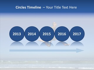 Man Outdoor Fitness PowerPoint Template