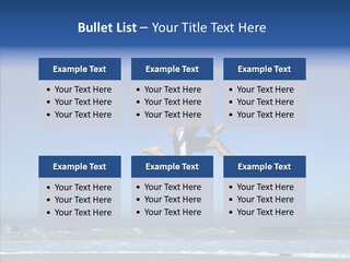 Man Outdoor Fitness PowerPoint Template