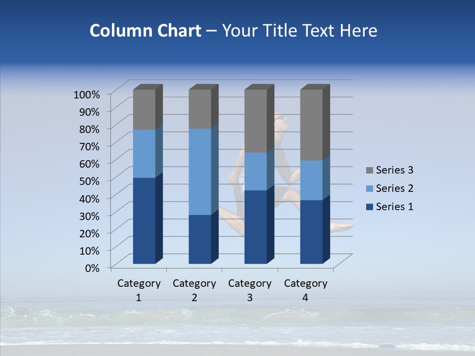 Man Outdoor Fitness PowerPoint Template