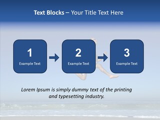 Man Outdoor Fitness PowerPoint Template