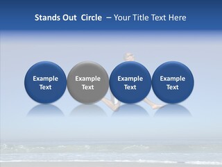 Man Outdoor Fitness PowerPoint Template