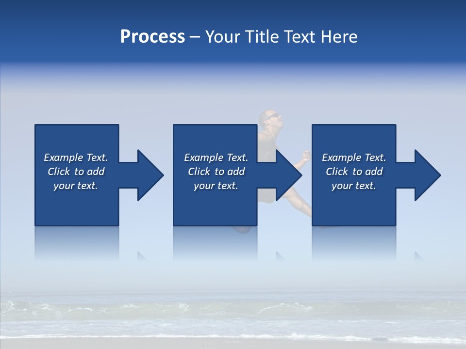 Man Outdoor Fitness PowerPoint Template