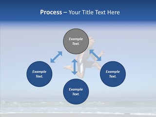 Man Outdoor Fitness PowerPoint Template