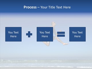 Man Outdoor Fitness PowerPoint Template