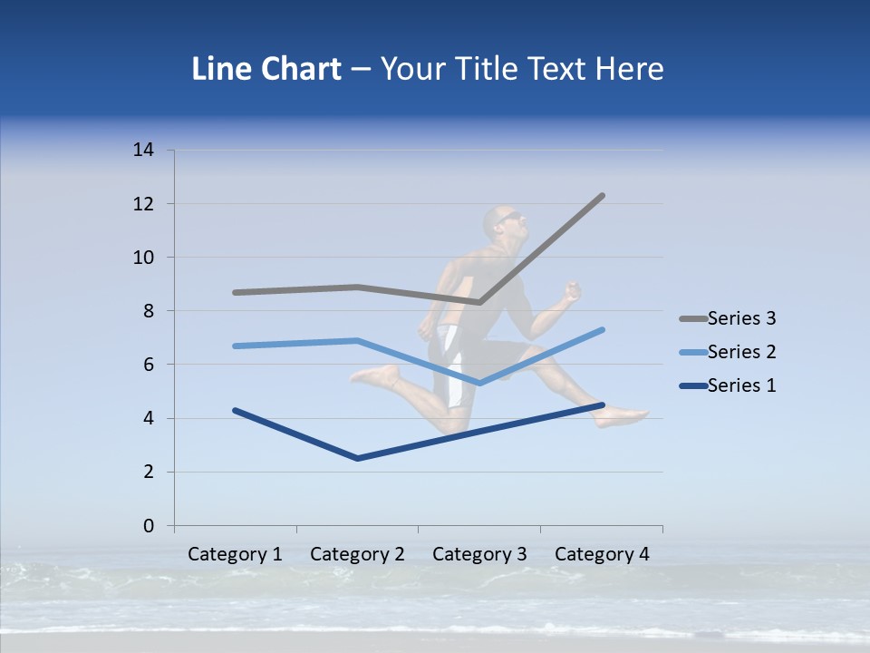 Man Outdoor Fitness PowerPoint Template