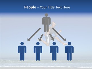 Man Outdoor Fitness PowerPoint Template