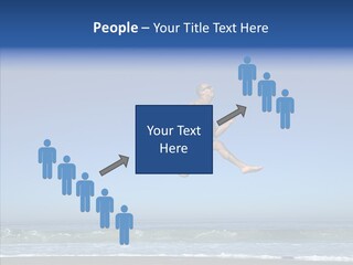 Man Outdoor Fitness PowerPoint Template