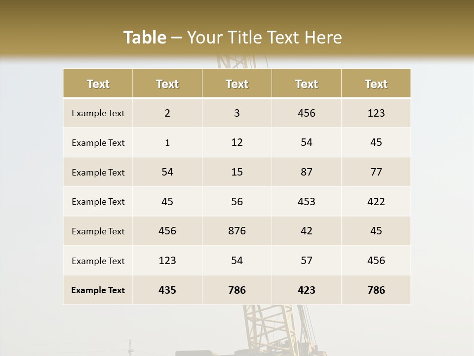 Load Production Heavy PowerPoint Template