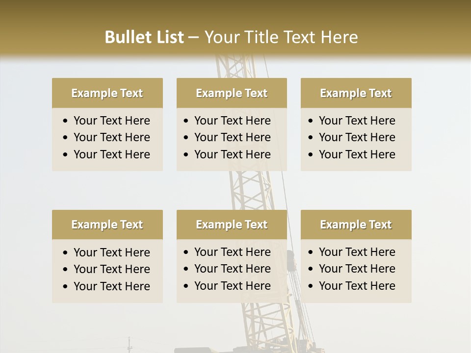 Load Production Heavy PowerPoint Template