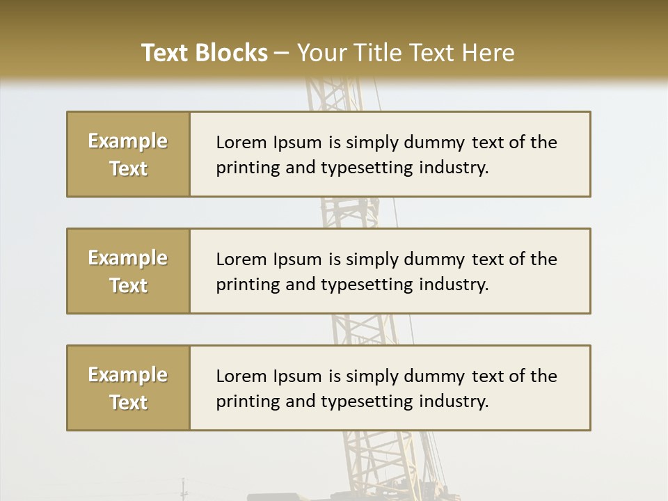 Load Production Heavy PowerPoint Template