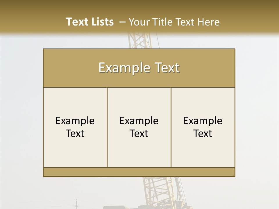 Load Production Heavy PowerPoint Template