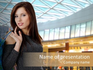 Pretty Smile Interior PowerPoint Template