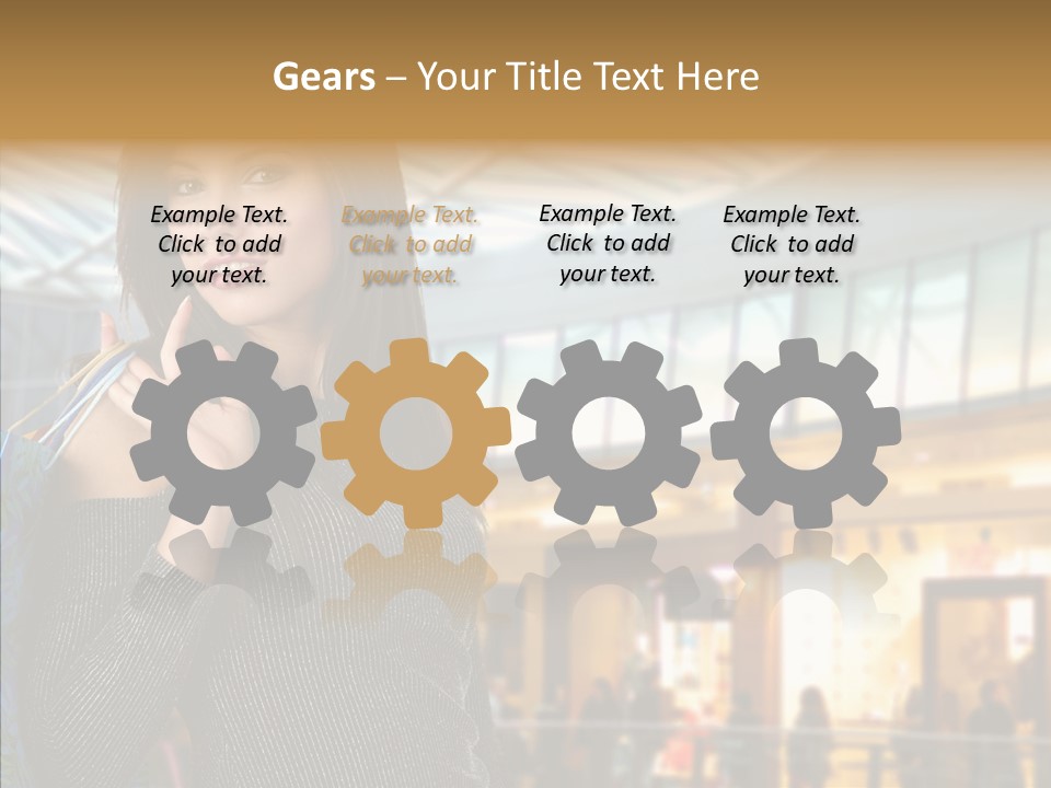 Pretty Smile Interior PowerPoint Template