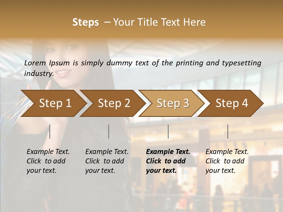 Pretty Smile Interior PowerPoint Template