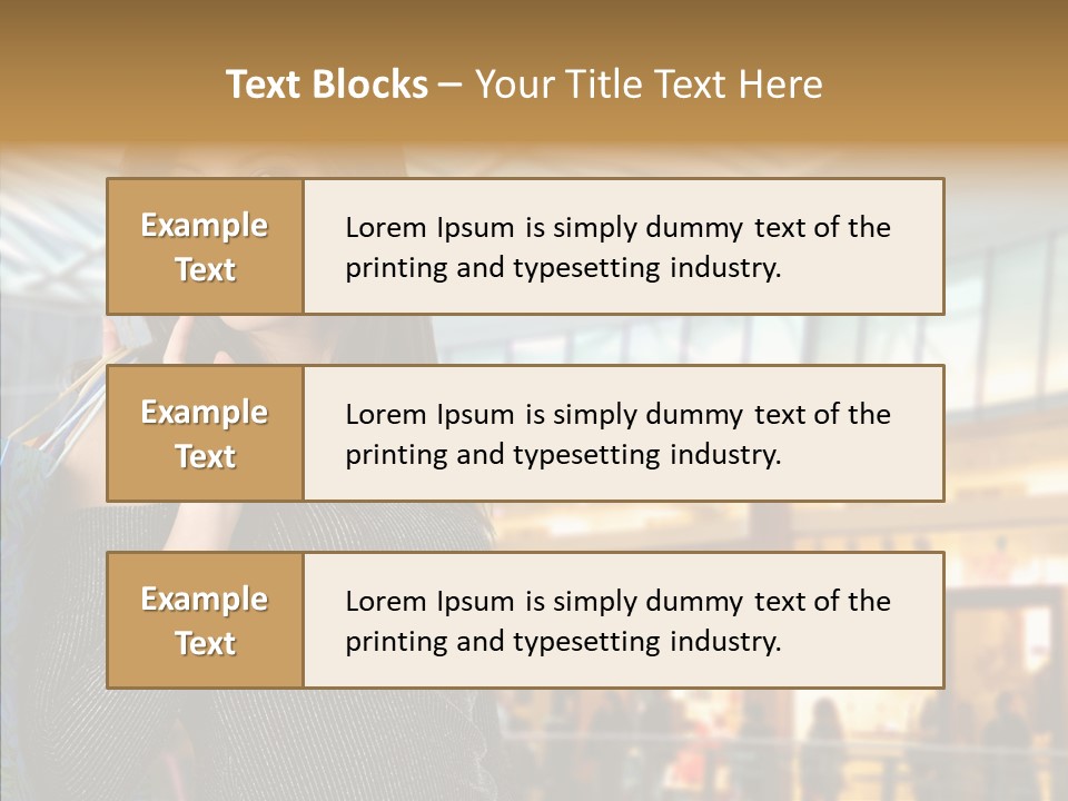 Pretty Smile Interior PowerPoint Template