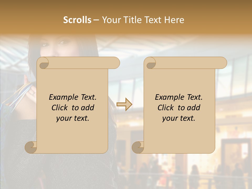 Pretty Smile Interior PowerPoint Template