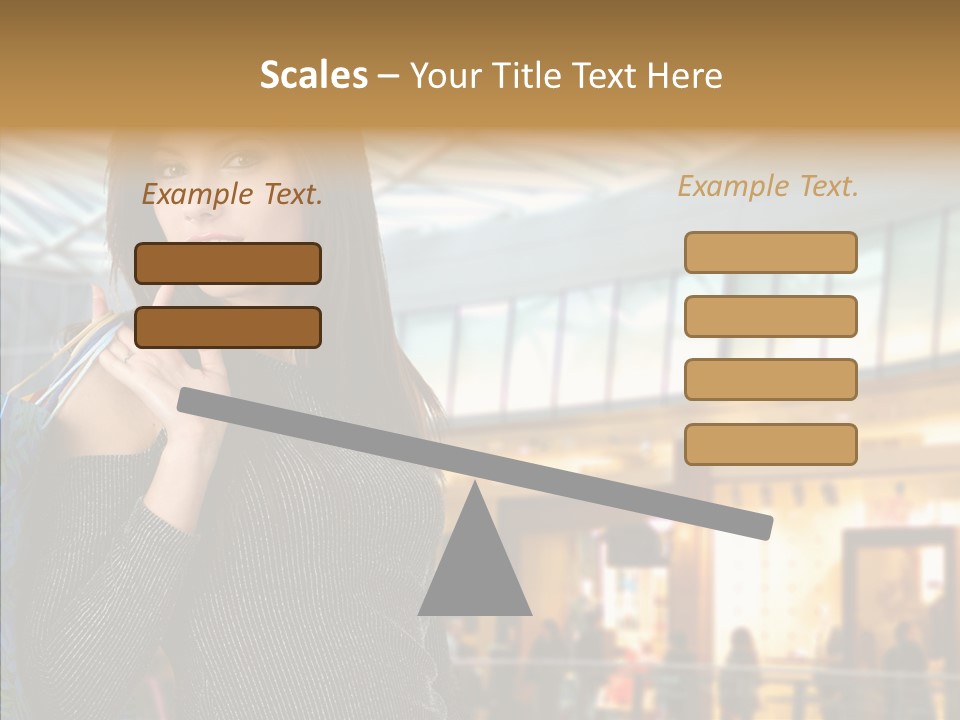 Pretty Smile Interior PowerPoint Template
