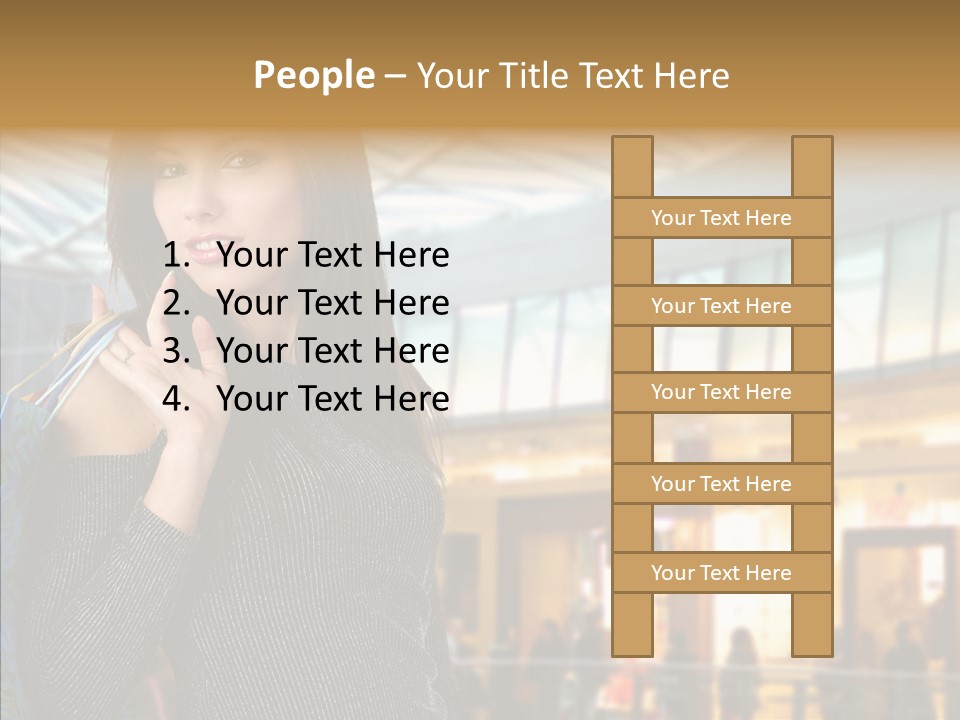 Pretty Smile Interior PowerPoint Template