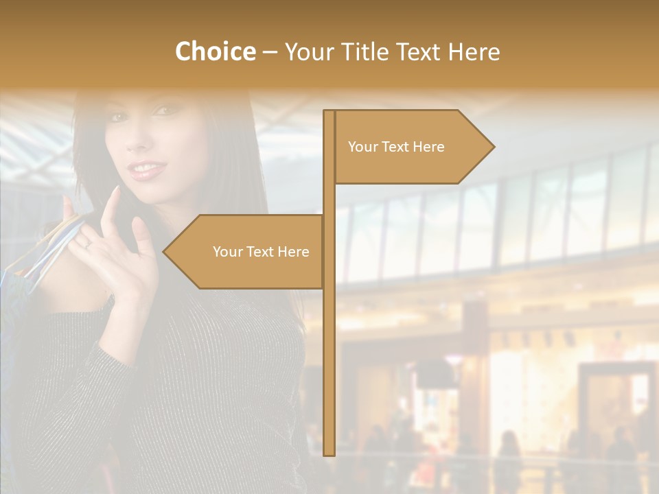 Pretty Smile Interior PowerPoint Template