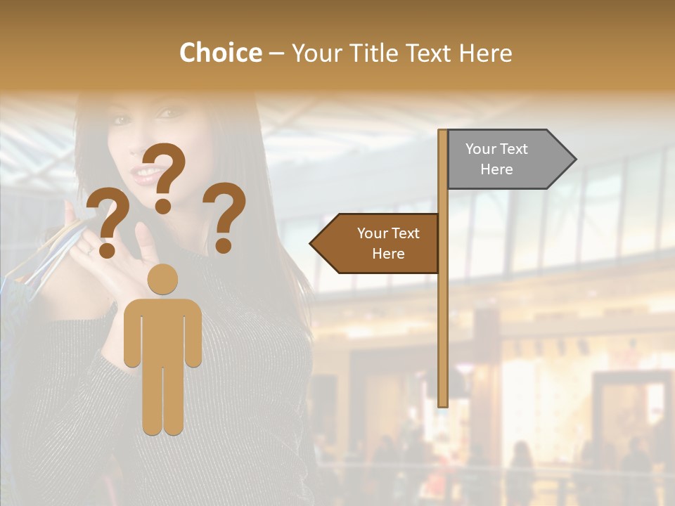 Pretty Smile Interior PowerPoint Template