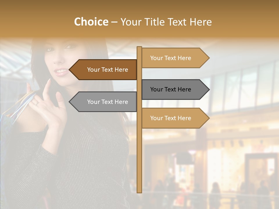 Pretty Smile Interior PowerPoint Template
