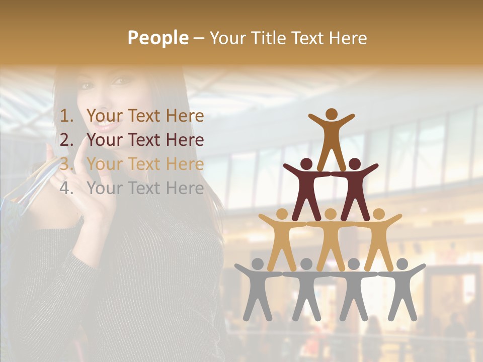 Pretty Smile Interior PowerPoint Template