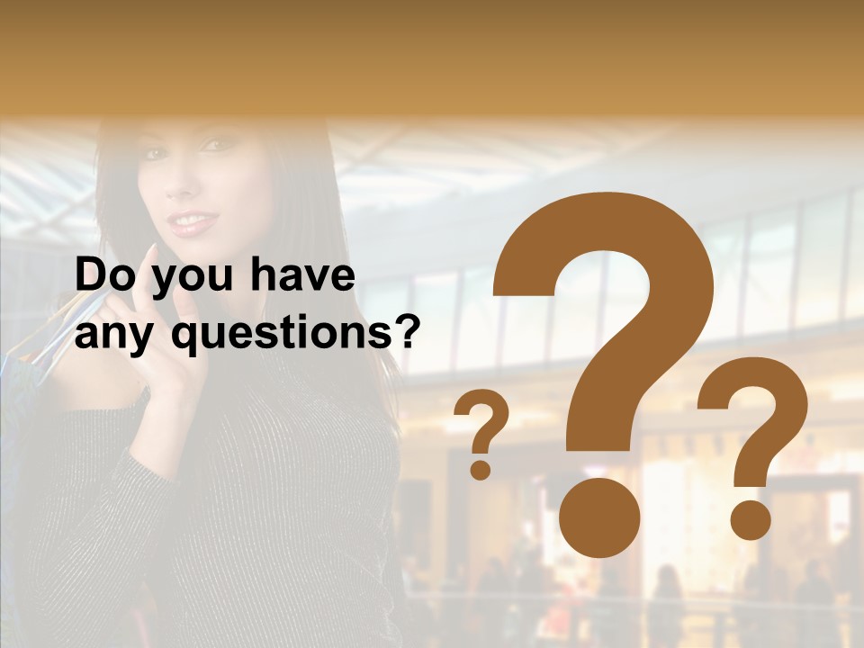 Pretty Smile Interior PowerPoint Template