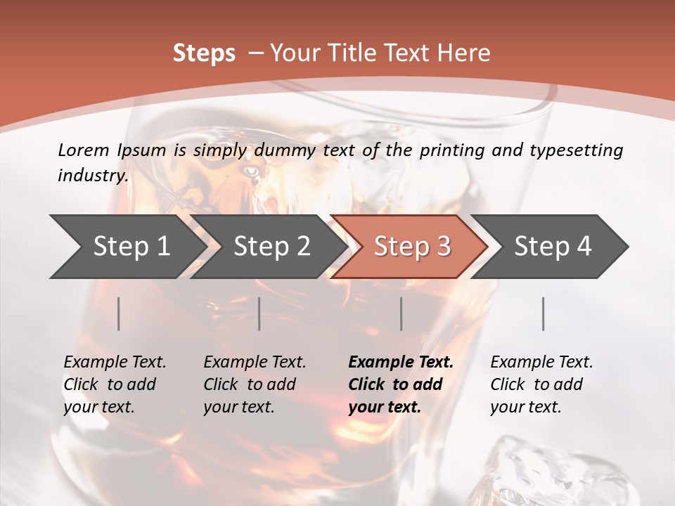 Rum Distilled Cold PowerPoint Template
