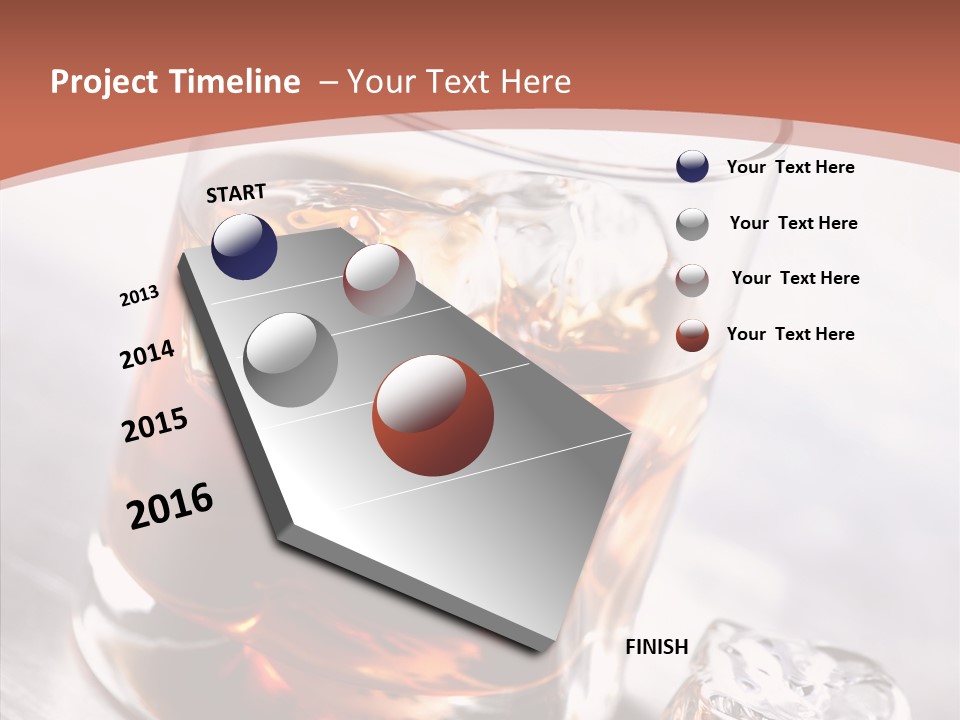 Rum Distilled Cold PowerPoint Template