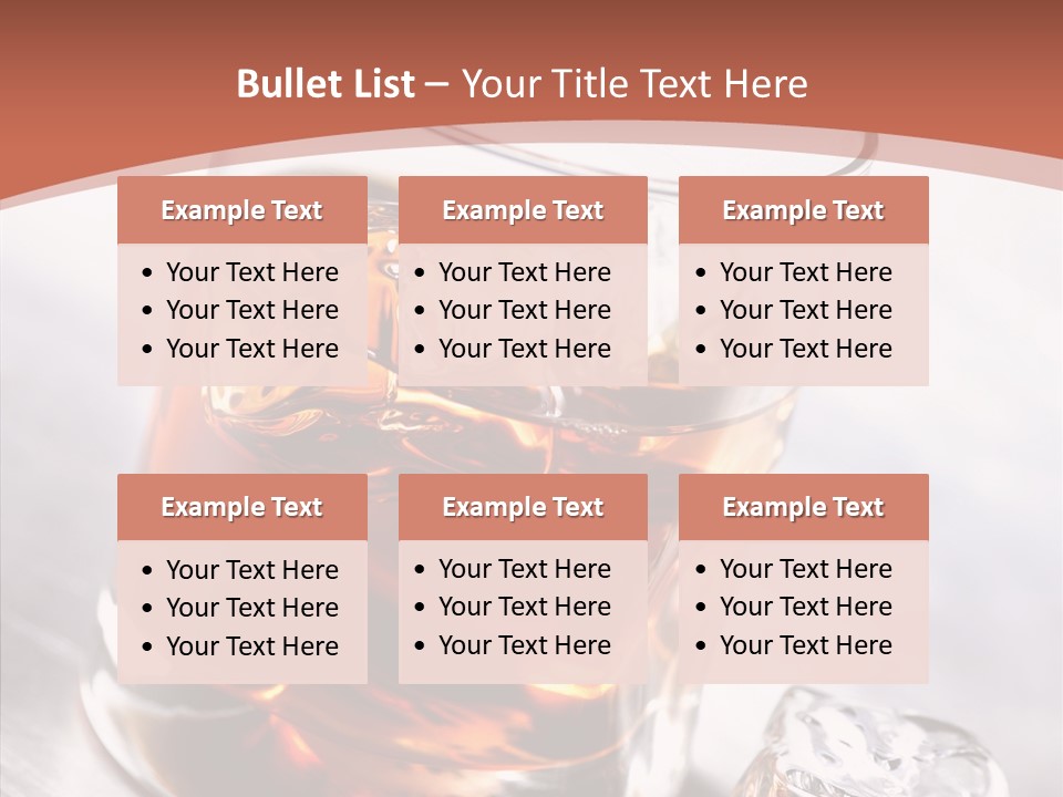 Rum Distilled Cold PowerPoint Template