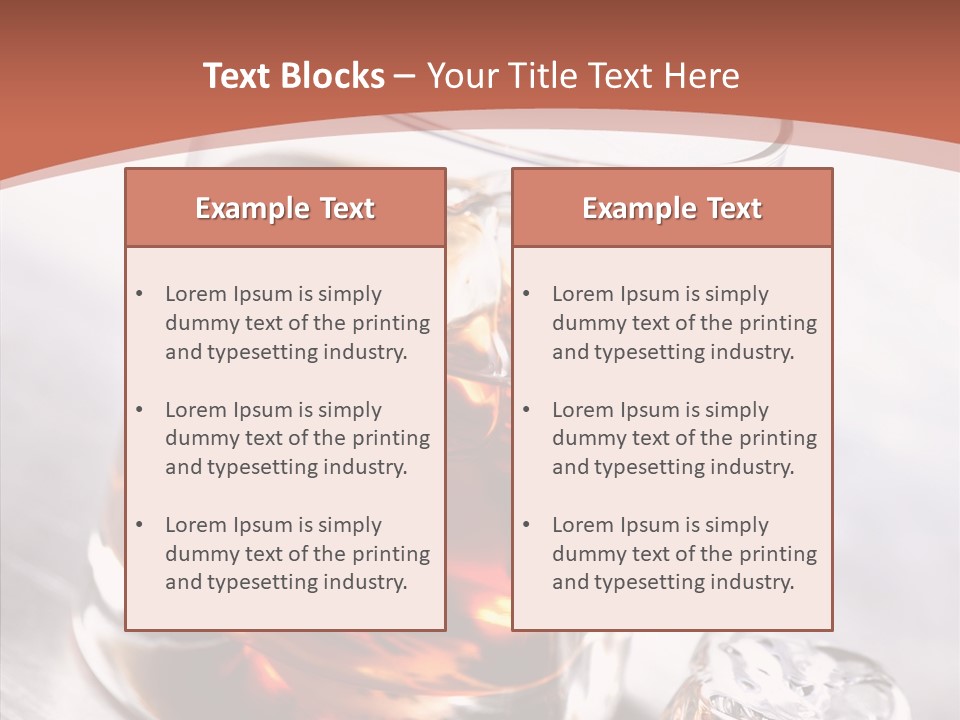 Rum Distilled Cold PowerPoint Template
