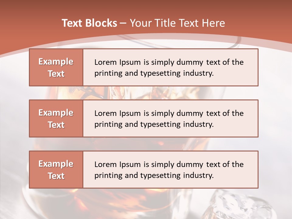 Rum Distilled Cold PowerPoint Template
