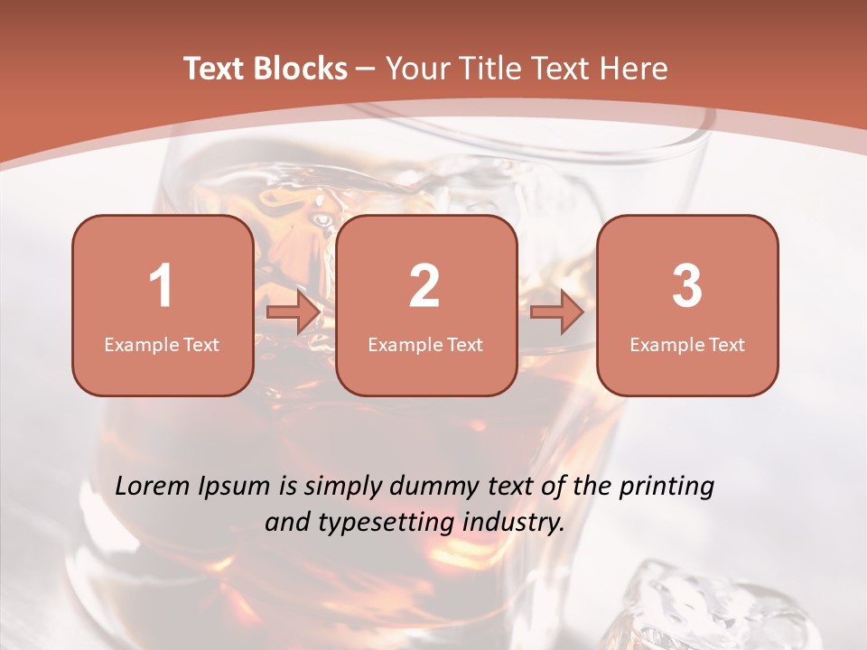 Rum Distilled Cold PowerPoint Template