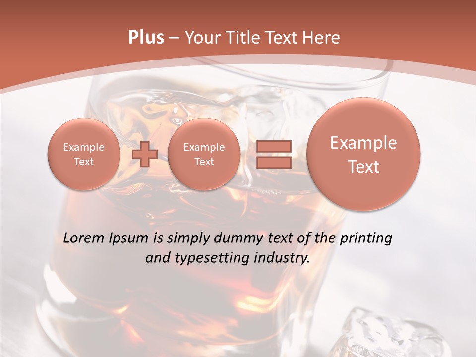 Rum Distilled Cold PowerPoint Template