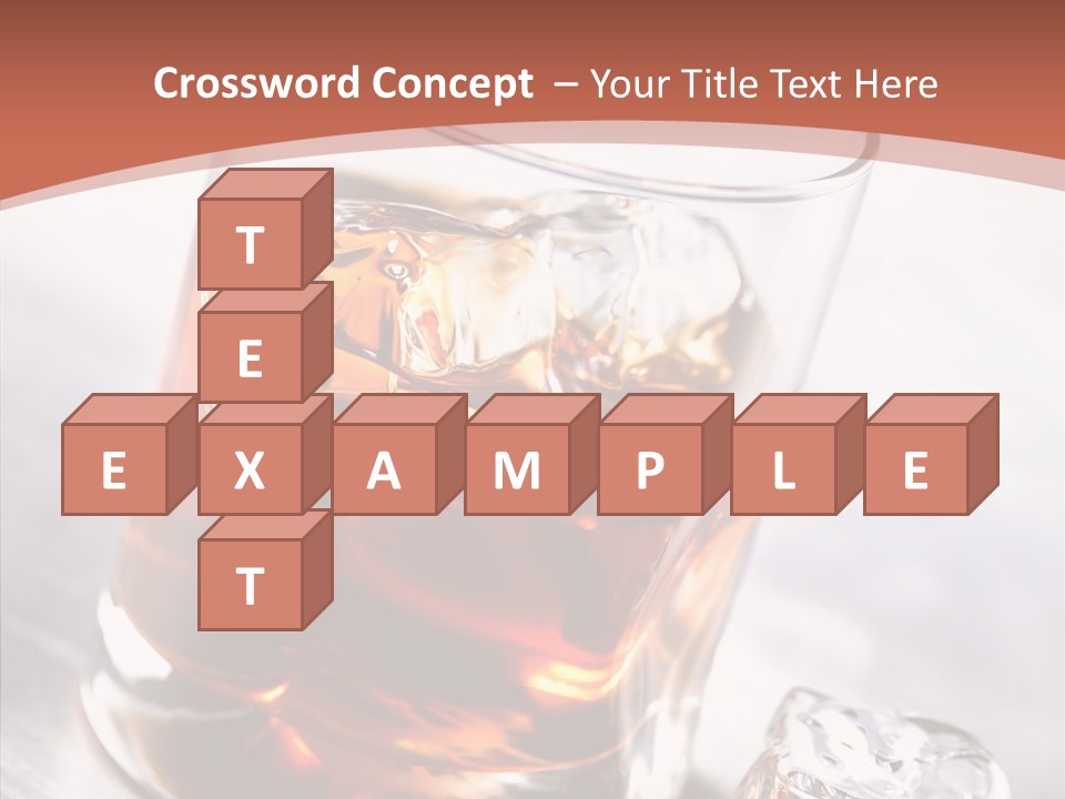 Rum Distilled Cold PowerPoint Template