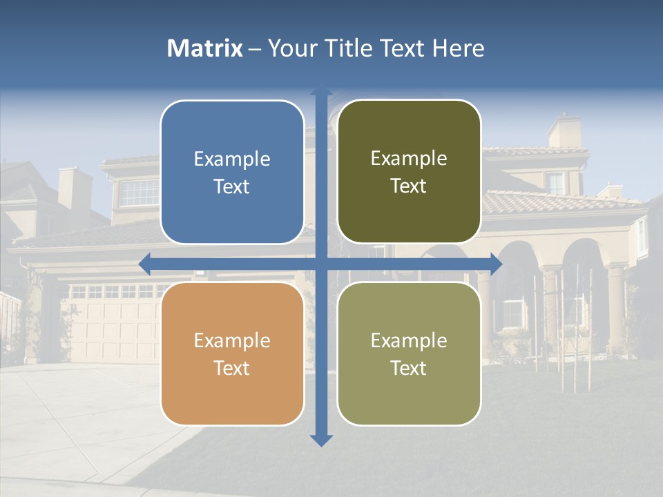 Roof Architect Large PowerPoint Template