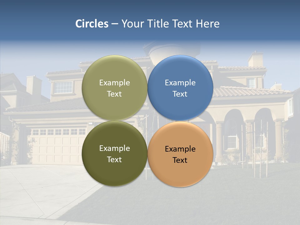 Roof Architect Large PowerPoint Template