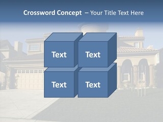 Roof Architect Large PowerPoint Template