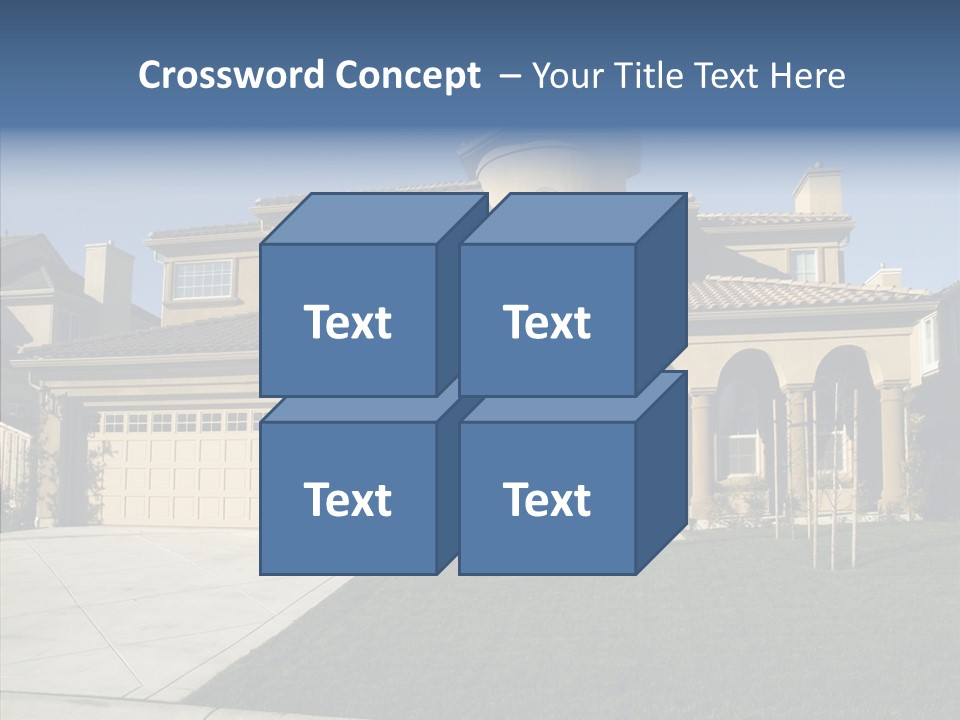 Roof Architect Large PowerPoint Template
