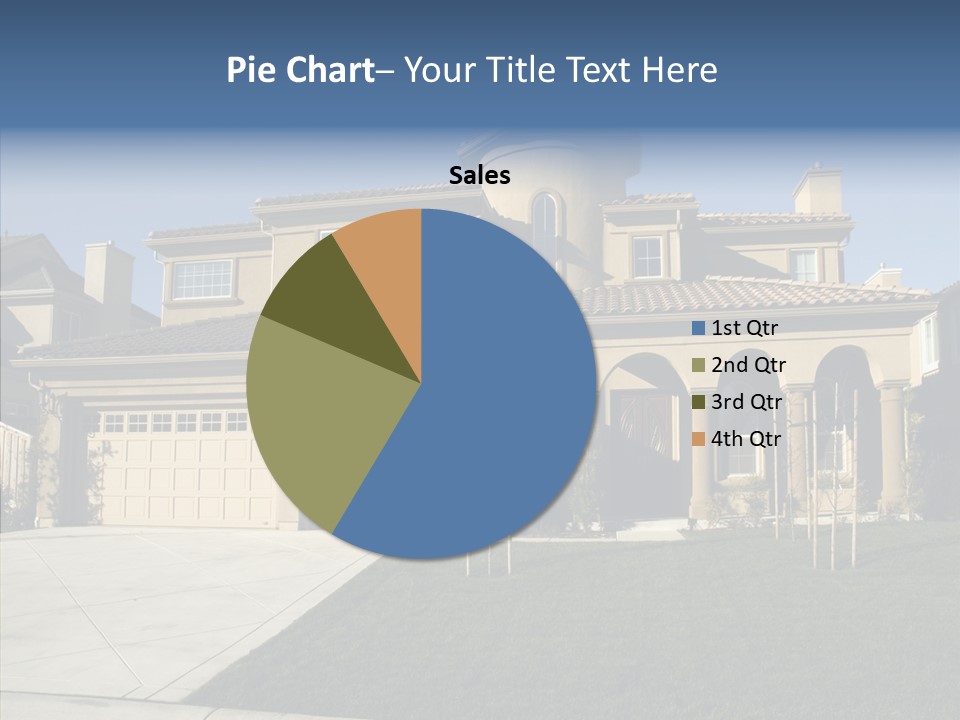 Roof Architect Large PowerPoint Template