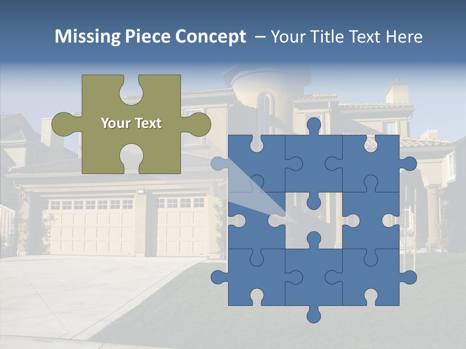 Roof Architect Large PowerPoint Template