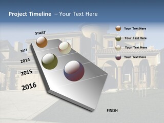 Roof Architect Large PowerPoint Template