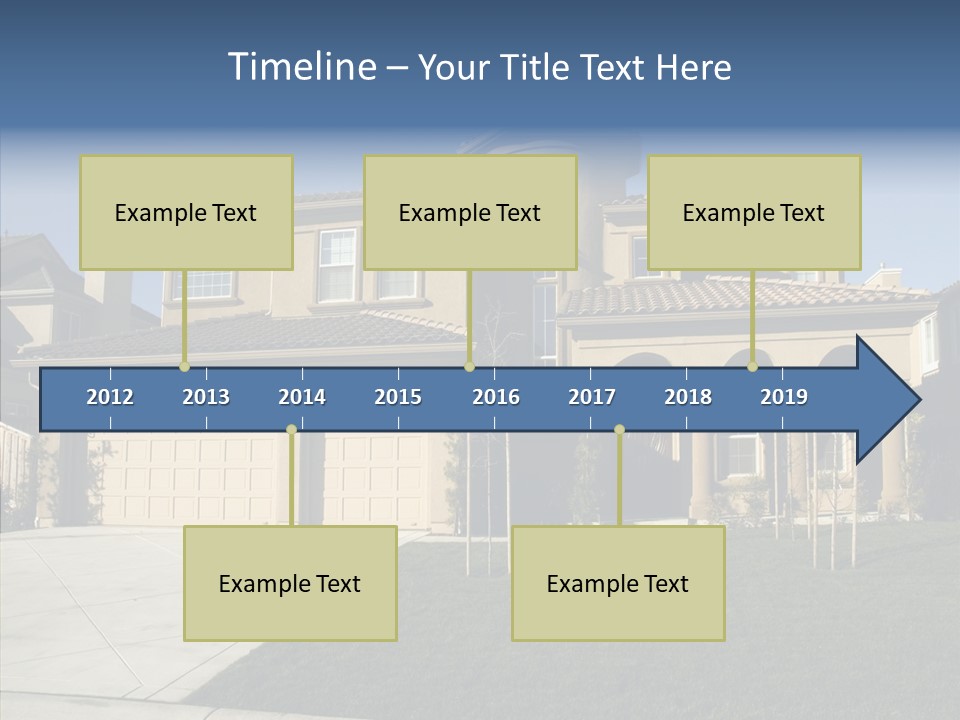 Roof Architect Large PowerPoint Template