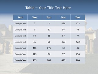 Roof Architect Large PowerPoint Template