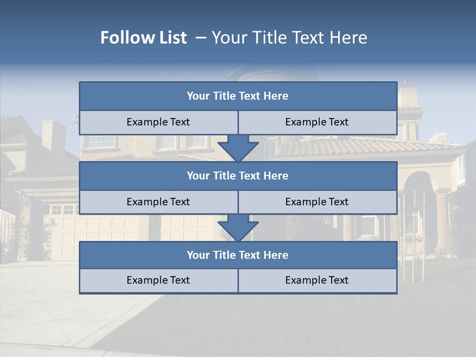 Roof Architect Large PowerPoint Template