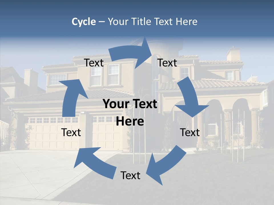 Roof Architect Large PowerPoint Template