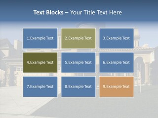 Roof Architect Large PowerPoint Template